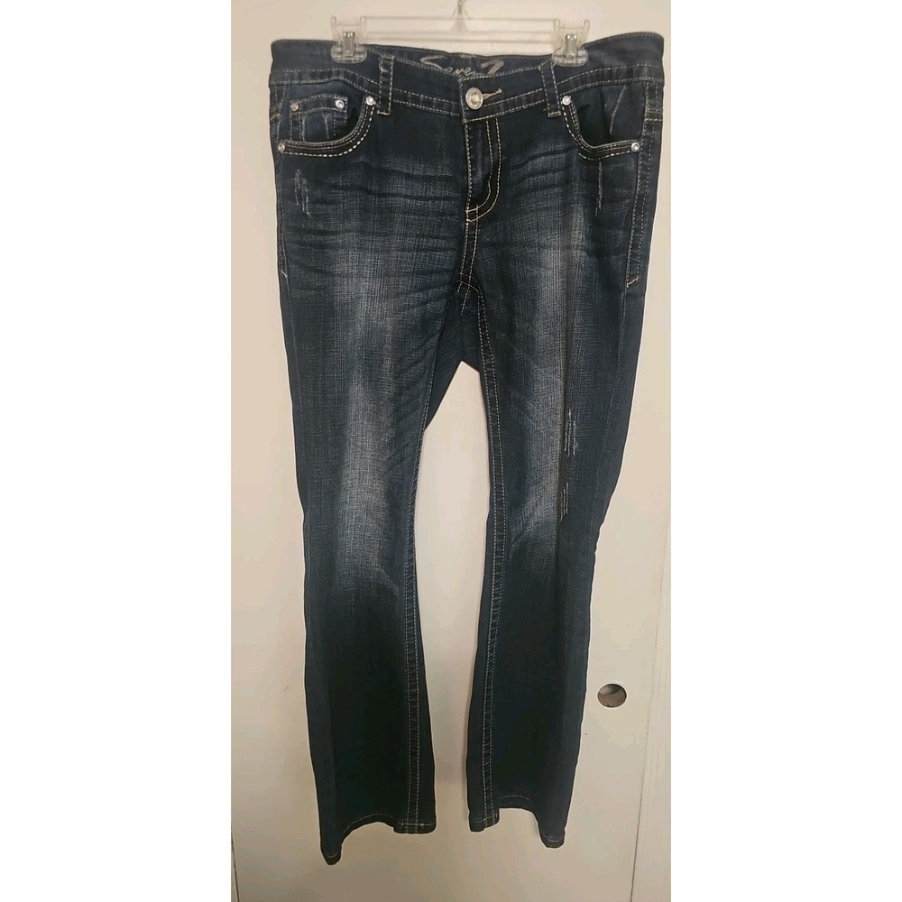 7 Seven Jeans Women's Embellished Pockets Size 16